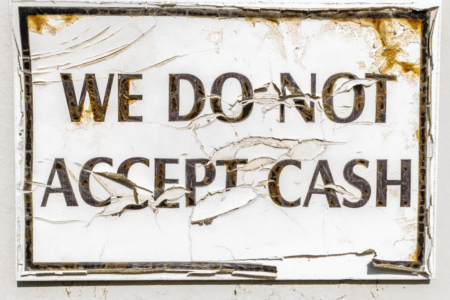 Should the banks back cash? Debate raised over moral responsibility