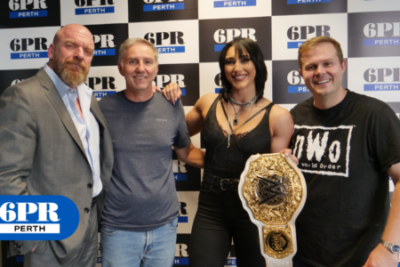 6PR plays the Game with WWE legends Triple H and Rhea Ripley