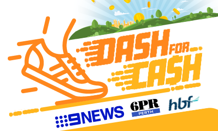 Dash For Cash with HBF, 6PR & 9News