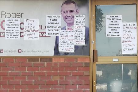 Victims take to the streets as Sterling First scandal remains unanswered
