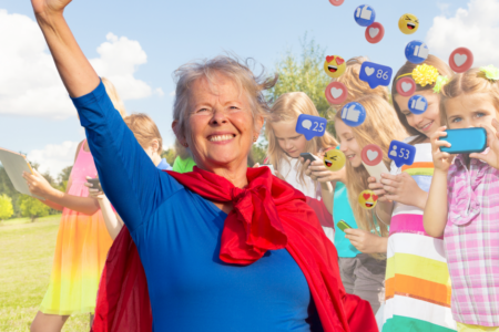 Increase in grandparents as carers having positive impact on screen time