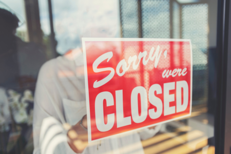 Hospitality businesses are failing at nearly twice the rate of a decade earlier