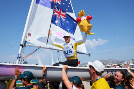 Matt Wearn takes home back-to-back Olympic gold in sailing