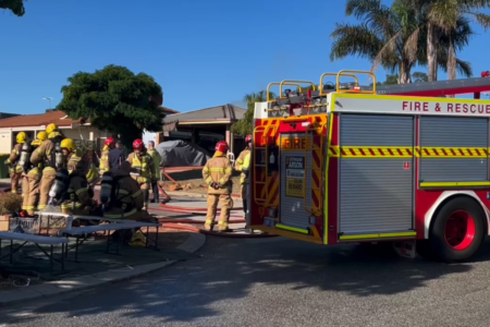 Home destroyed by fire in Atwell