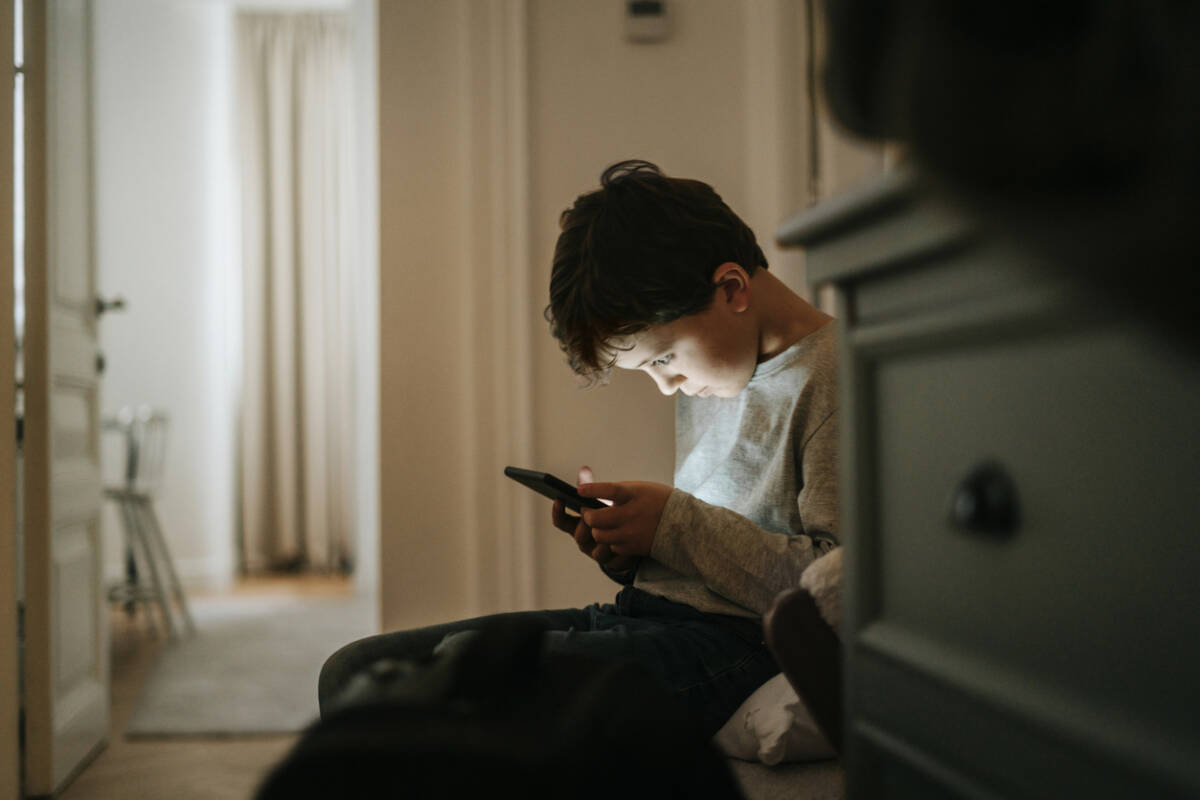 Article image for New kids phone allows for just calls and texts