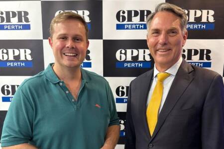 Deputy Prime Minister Richard Marles stops by 6PR Radio during Perth visit