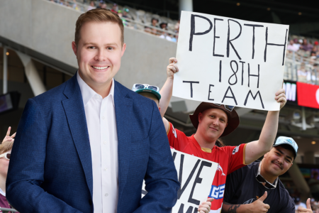 ‘Deal will get done’: Oliver Peterson confident about Perth’s NRL expansion bid