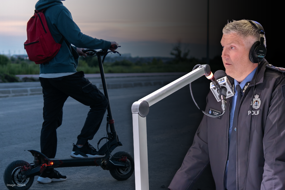 Article image for Police commissioner calls for greater parental vigilance around high-powered scooters