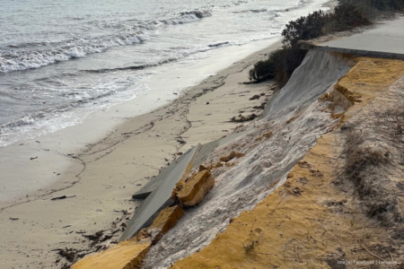 Lancelin disappearing into the sea at an alarming rate