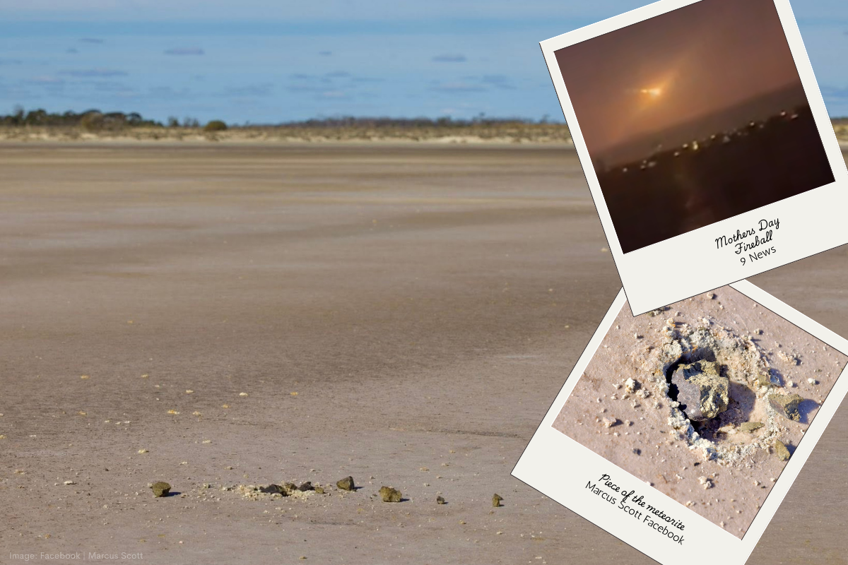 Article image for Amateur meteorite hunter uncovers WA’s mysterious Mother’s Day fireball