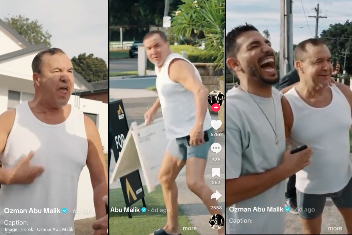 Article image for Auction prank gets too real when legendary boxer starts raging