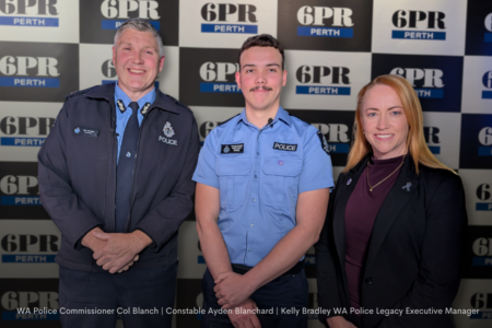 While WA Police support the community, National Police Legacy supports their loved ones