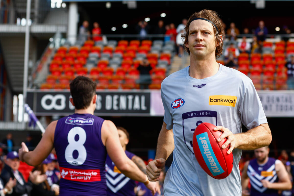 Article image for Fyfe’s season is in doubt, leaving the Dockers to face a tough call