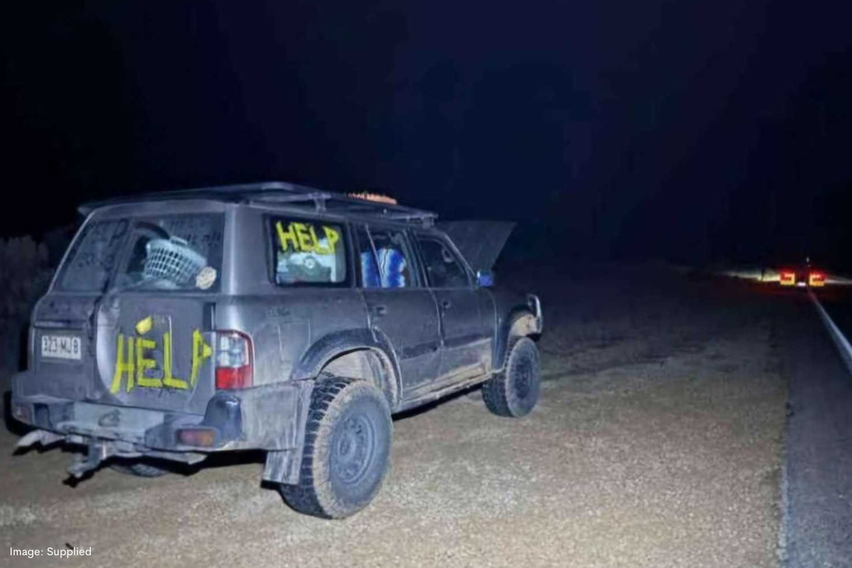Article image for A stranded Nullarbor driver’s desperate plea for help goes unanswered by passing vehicles