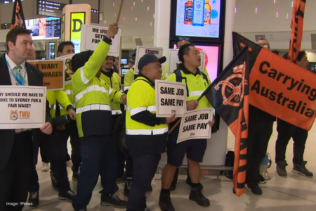Airport disruption warnings as Dnata ground staff strike