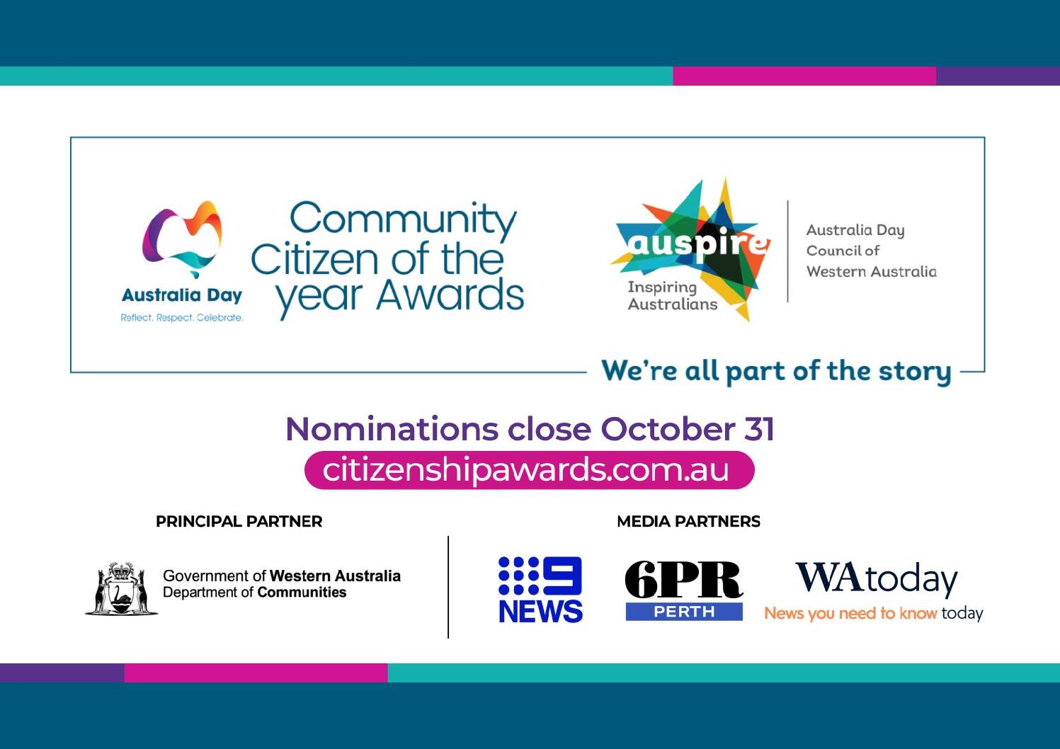 Article image for 2026 Community Citizen of the Year Nominations are now open