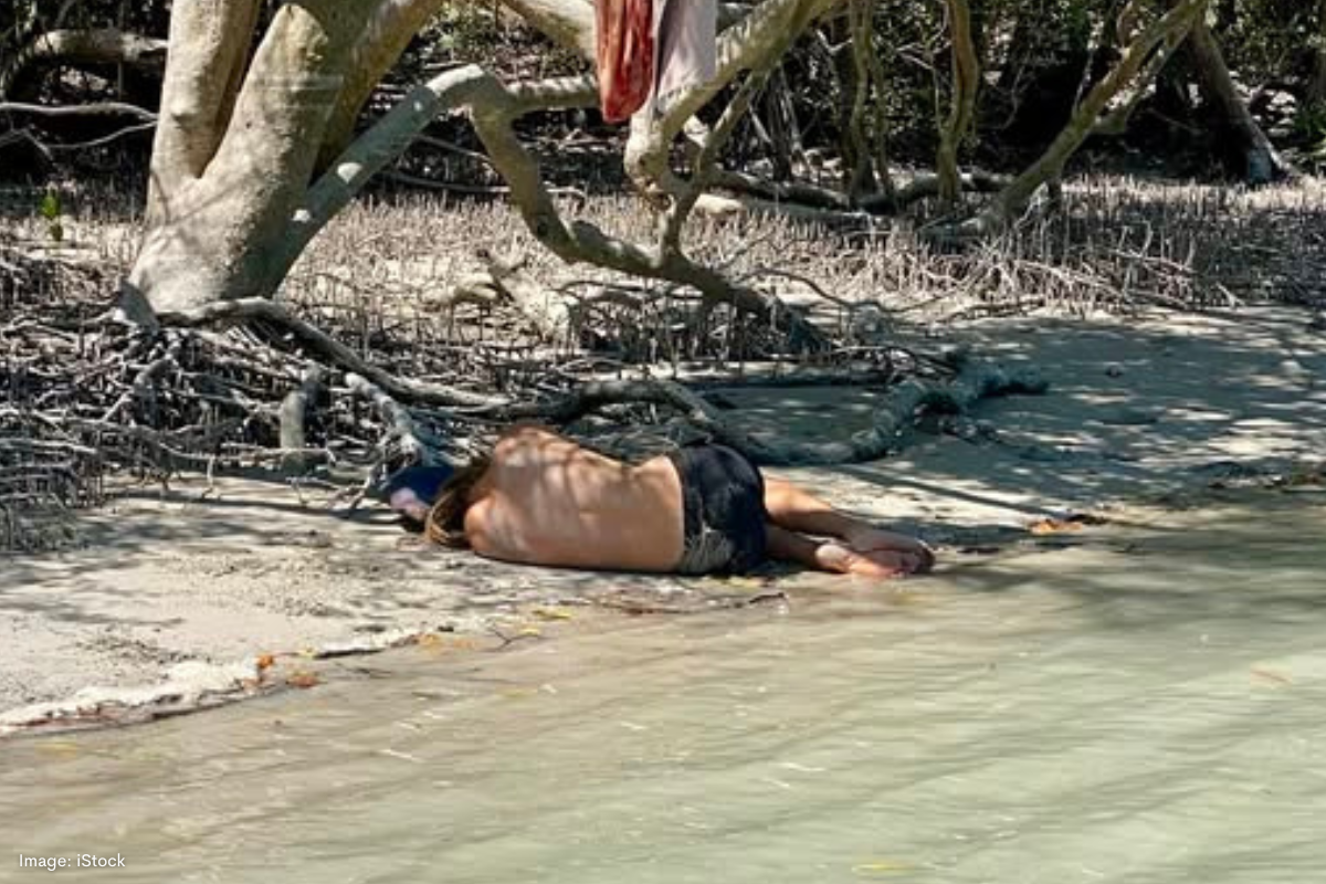 Article image for UK tourist’s dangerous dip in croc country