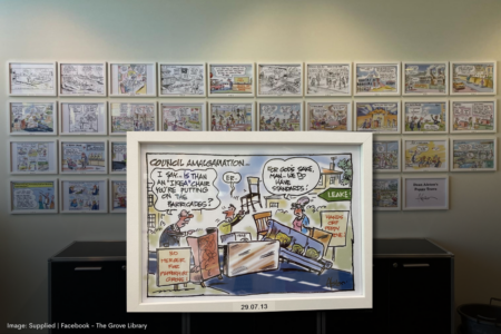 Despite being an easy target, Perth’s wealthiest suburb hasn’t lost its sense of humour