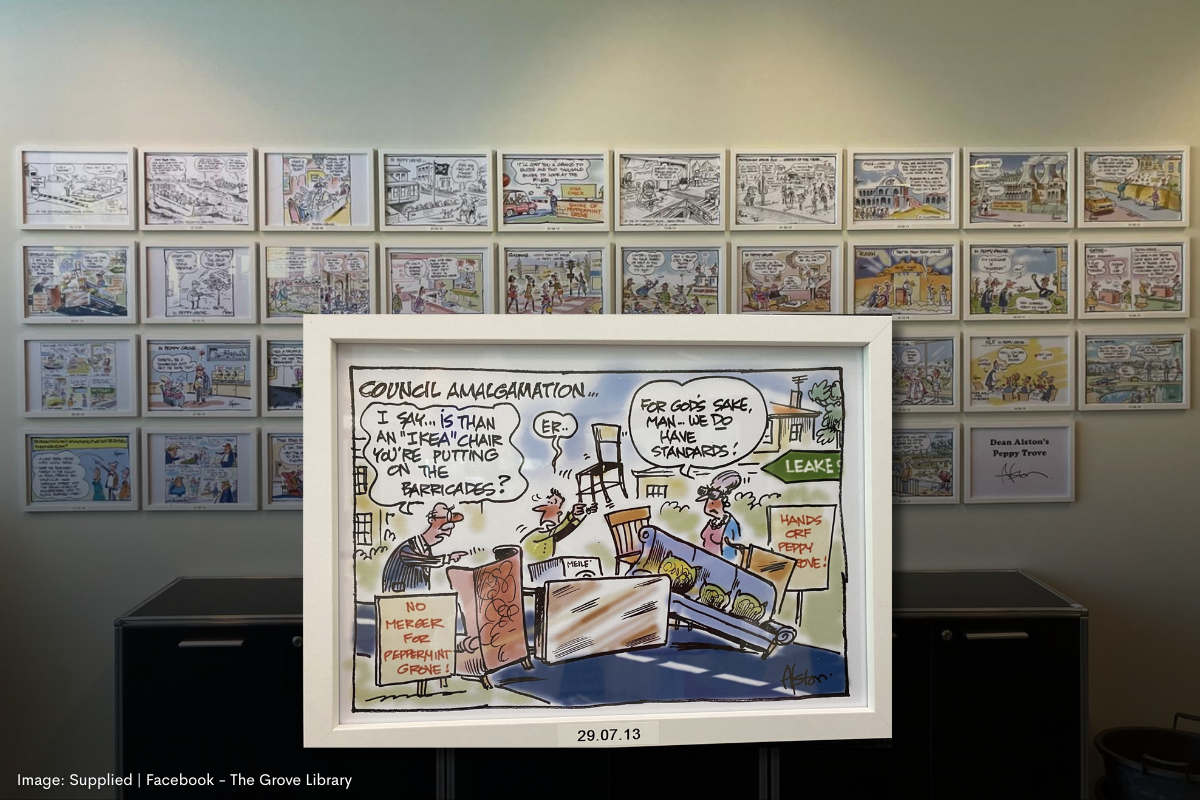 Article image for Despite being an easy target, Perth’s wealthiest suburb hasn’t lost its sense of humour