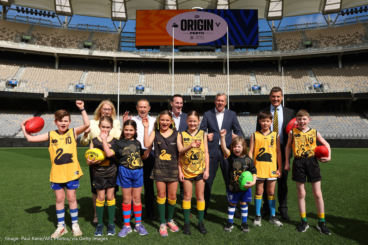 Article image for AFL legend warns that WA must support State of Origin or risk South Australia stealing it