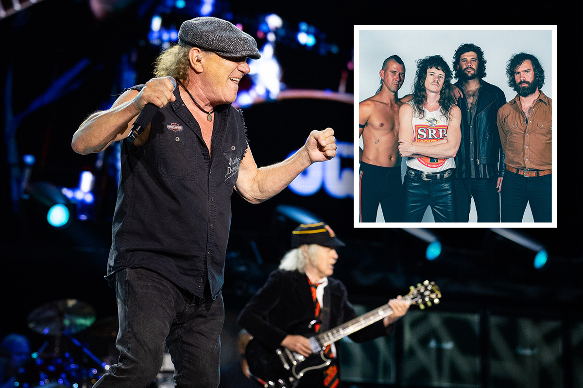 Article image for Frontman of band supporting AC/DC opens up about ‘dream come true’