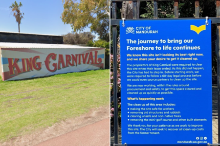 Mandurah council slams King Carnival proprietors over state of former site