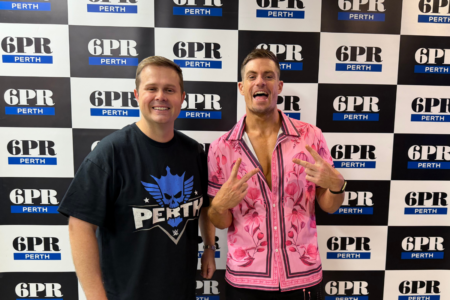 WWE wrestler Grayson Waller joins Oliver Peterson on Perth Live