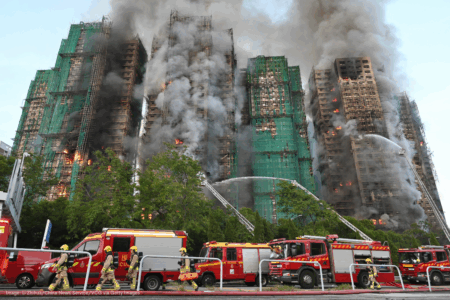 Police probe “gross negligence” in Hong Kong apartment fire