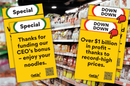 The mischievous campaign putting serious pressure on Coles and Woolworths