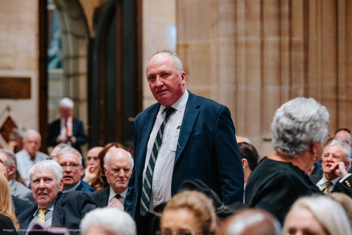 Article image for Barnaby Joyce crosses the floor to One Nation