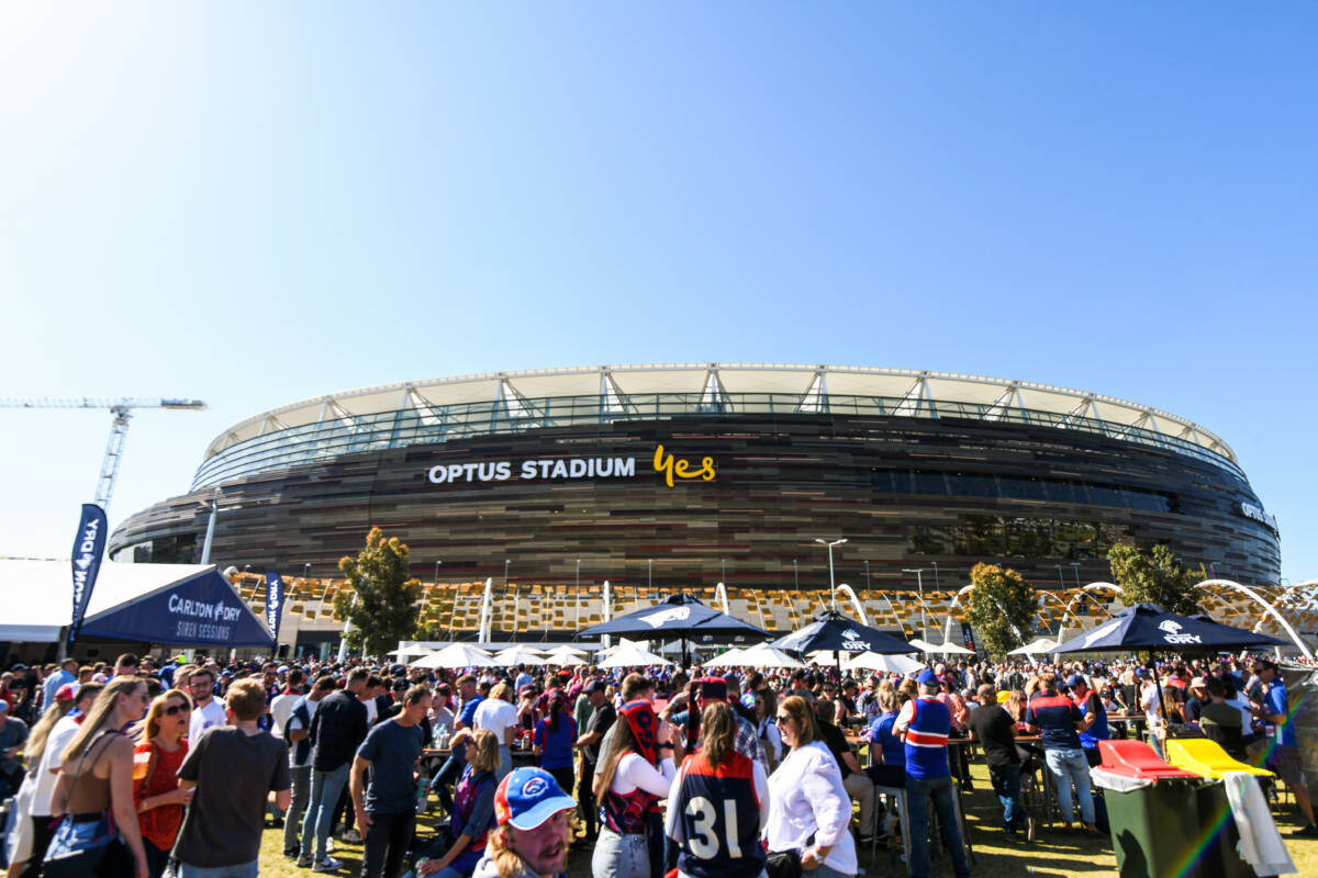 Article image for Optus Stadium to serve full-strength beer under new policy