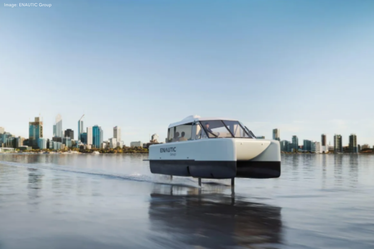 Article image for Flying ferries set for Swan River debut by mid-next year