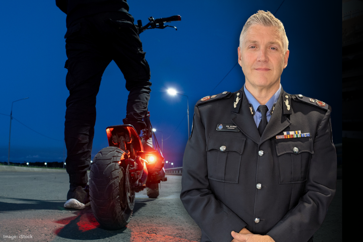 Article image for ‘We seize and crush them’: Police Commissioner explains low e-rideable fine count