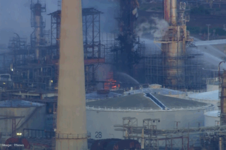 ‘Worst possible timing’: Geelong refinery fire threatens national petrol supply
