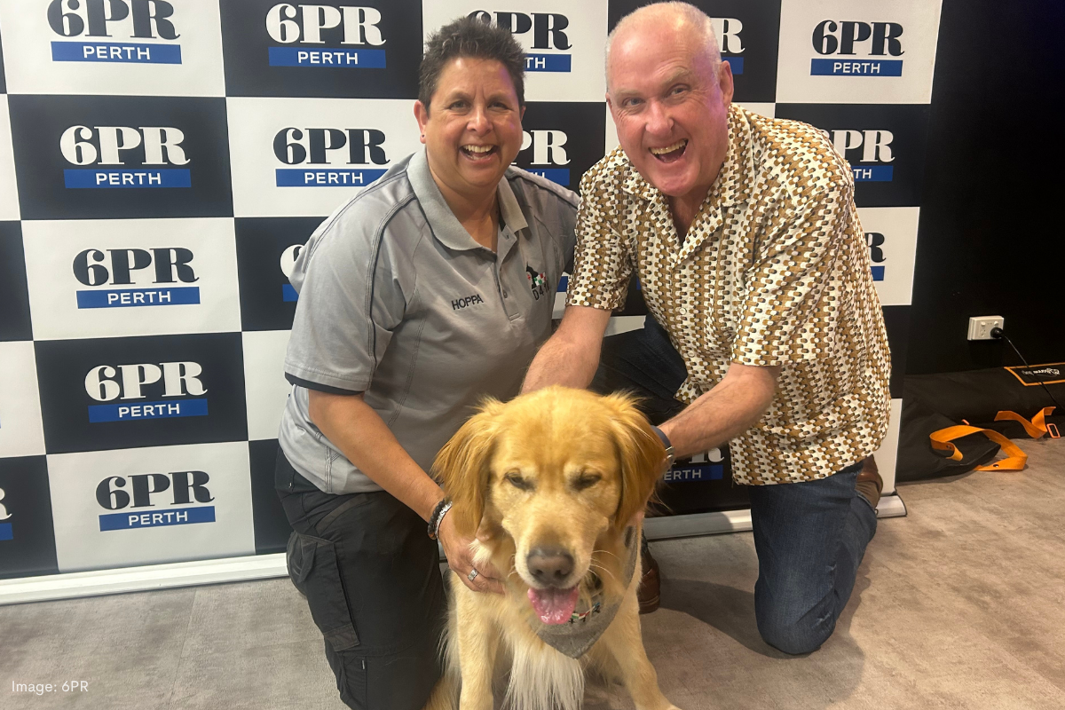 Article image for WA’s first responders find support in man’s best friend