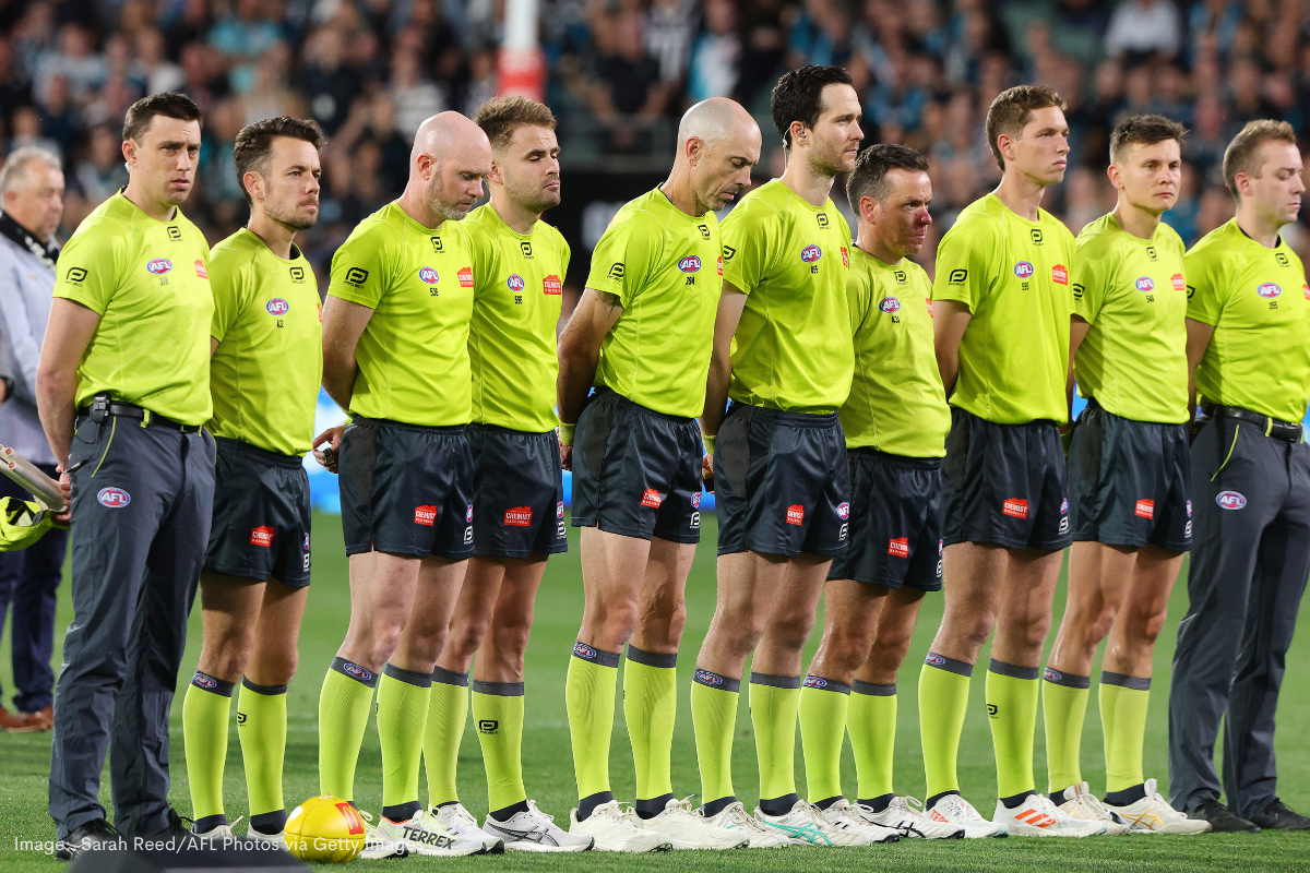 Article image for Another ‘bad week’ for the AFL: Officials scrutinised after round of incidents