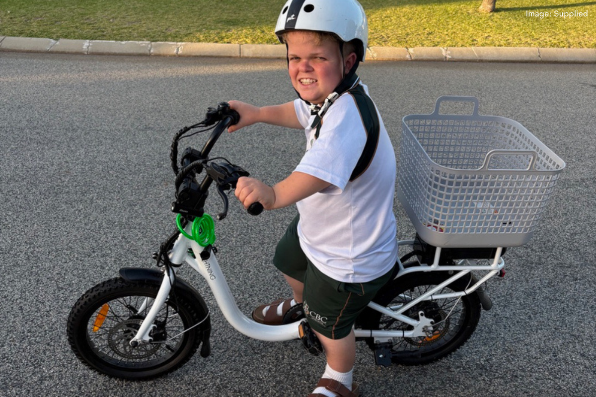 Article image for Heartbreak for Harley: Mother’s plea after her son’s special-needs bike is stolen