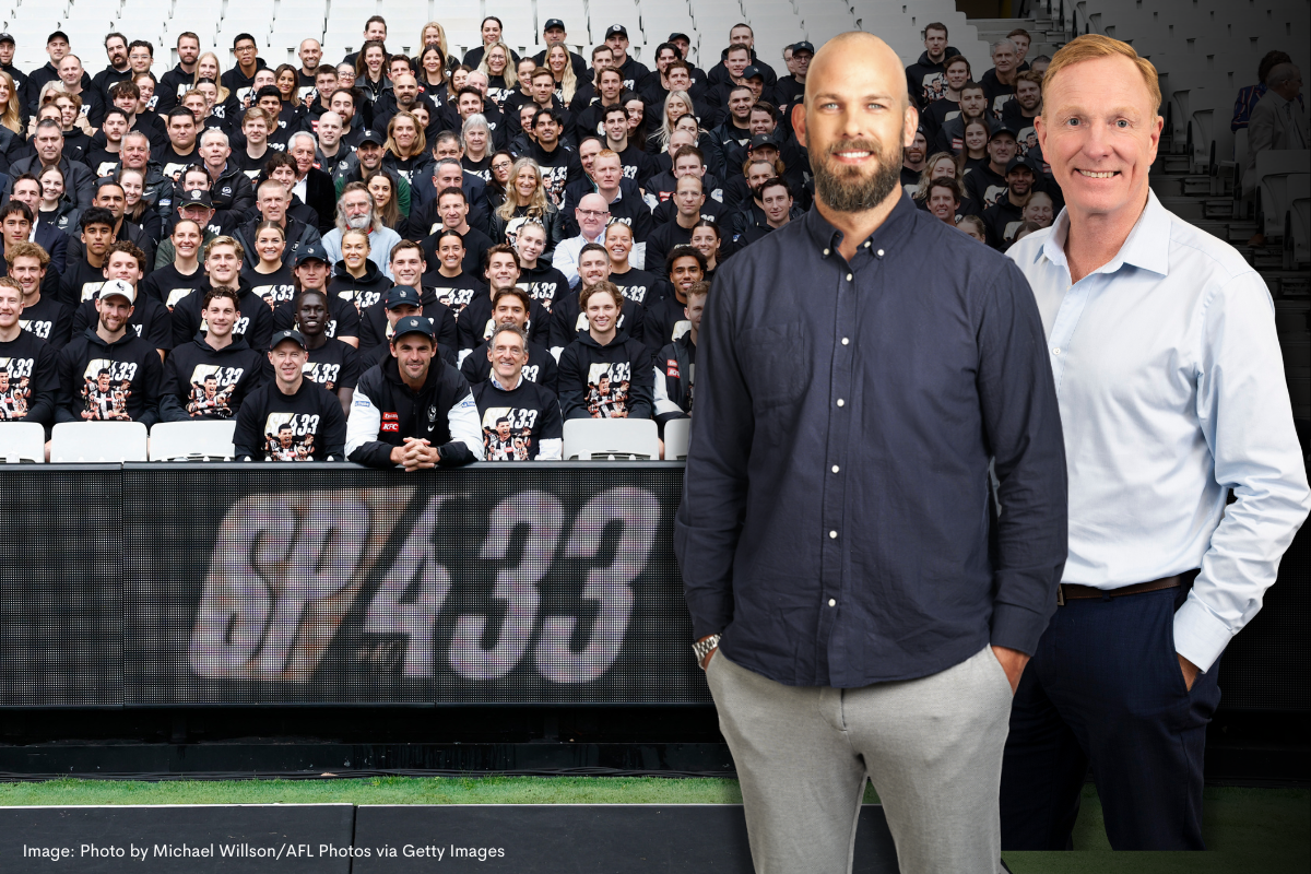 Article image for ‘Untoward to a legend’: Collingwood superfan hits back at Karl Langdon and Will Schofield over Pendles