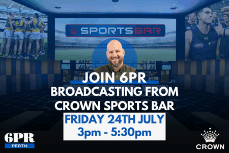 6PR Live from Crown Sports Bar