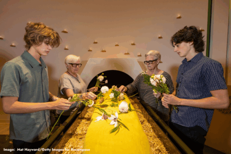 From body to soil: The push to add human composting to end-of-life options