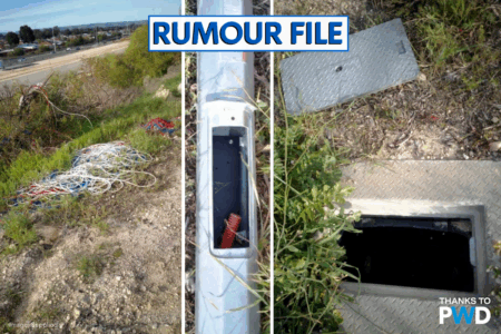 Reid Highway roadworks targeted by copper thieves