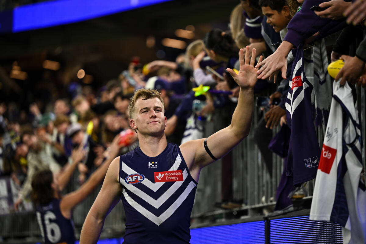 Article image for Dockers Karl Worner reveals the best AFL player in the league