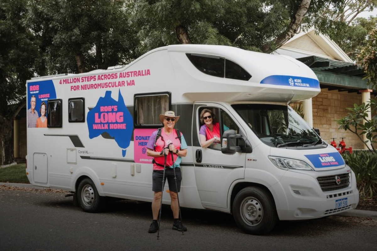 Article image for Nedd Brockmann inspires Perth grandfather’s 3500-kilometre charity trek
