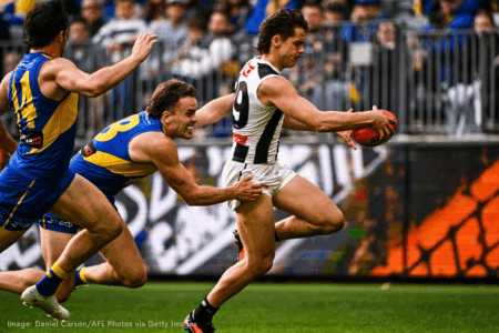 Wardrobe malfunction overshadows Tom McCarthy’s defensive heroics
