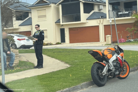 Amidst WA’s road fatality crisis, a reckless motorbike rider leaves Simon Beaumont stunned