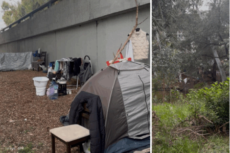 New homeless encampment emerges in central Perth