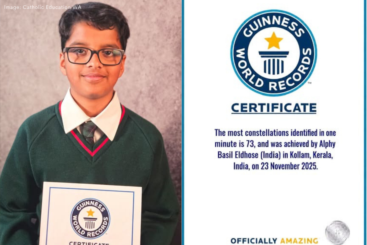 Article image for Local children put Bunbury on the map with Guinness World Records
