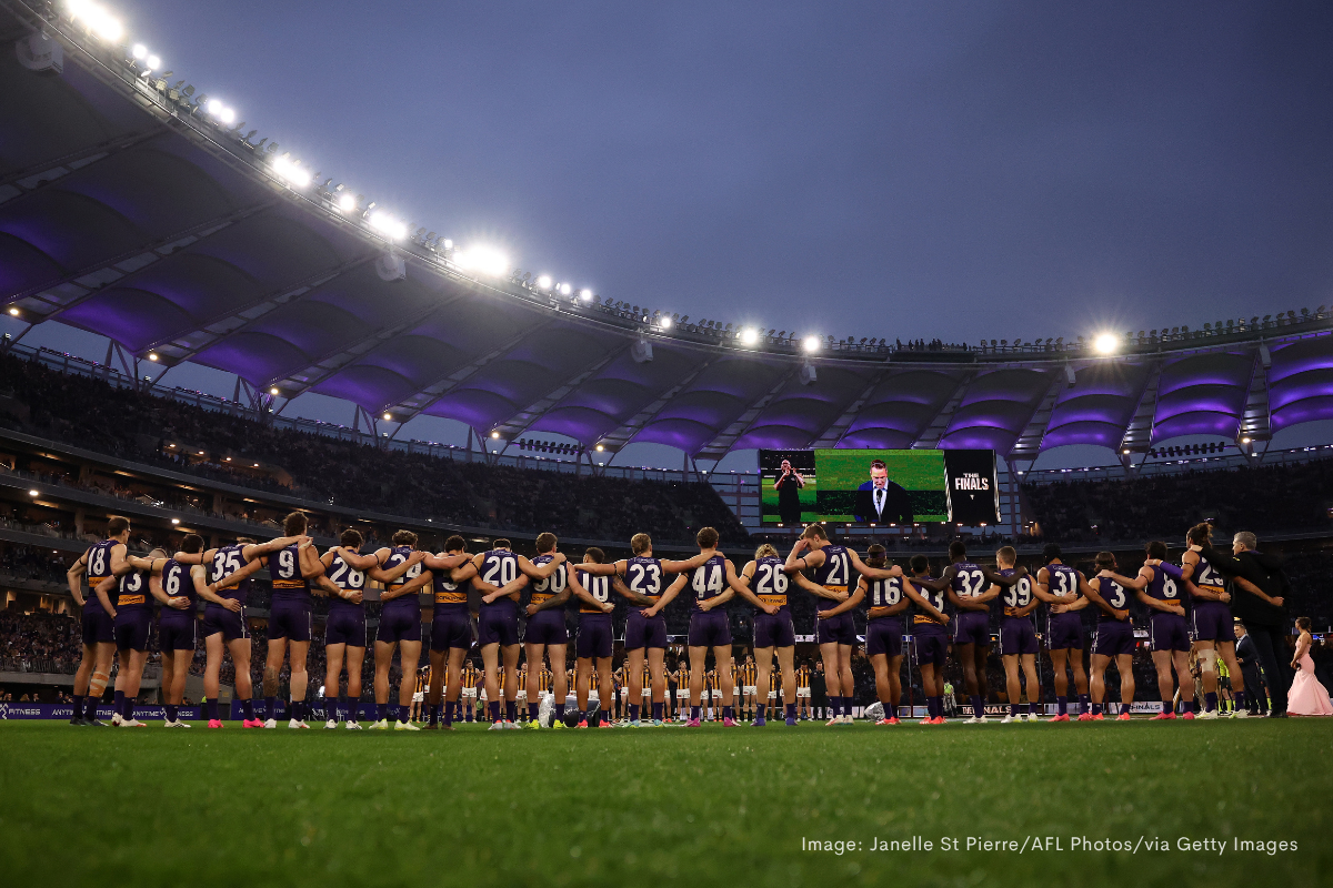 Article image for Fremantle president makes a grandmother’s dream come true this finals season