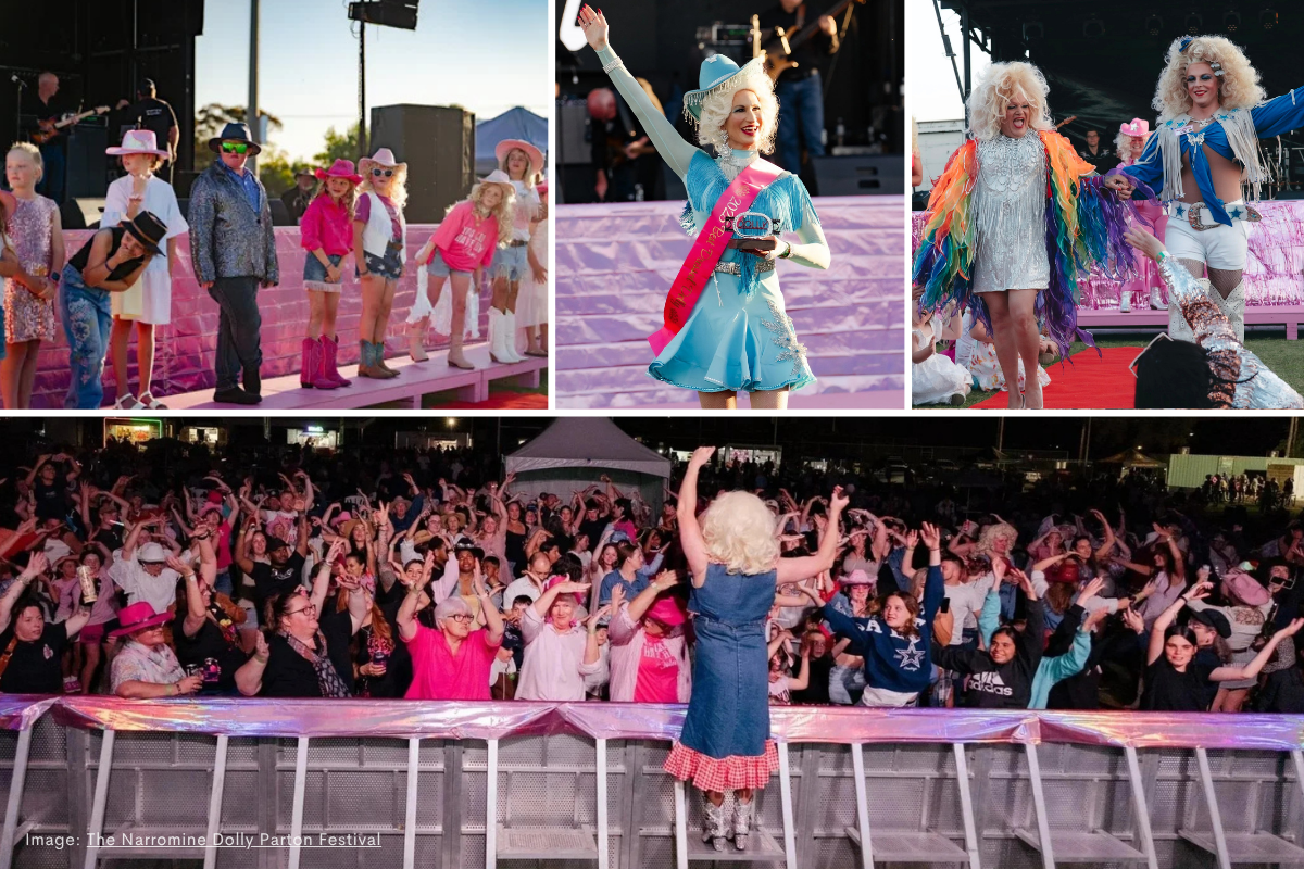 Article image for Sequins in the dust: Celebrating Dolly Parton in outback Australia