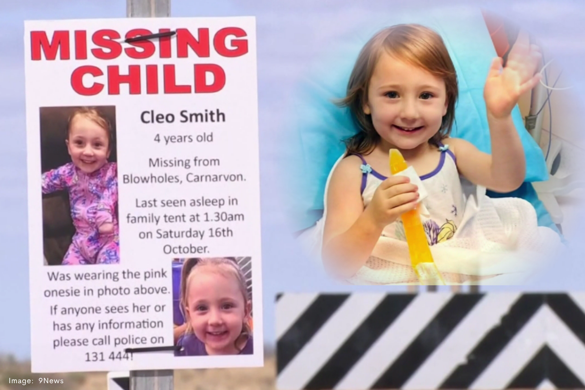 Article image for Five years on: Reflecting on Cleo Smith’s terrifying abduction and miraculous rescue